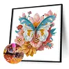 Diamond Painting-DIY Crystal Rhinestone Garden Butterfly