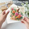 6Pcs Diamond Painting Sewing Greeting Card with Envelopes for Beginner Adult Holiday Gifts