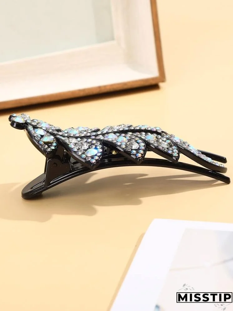 Rhinestone Decor Hair Clip
