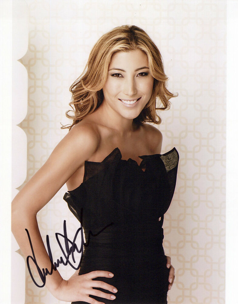 Dichen Lachman glamour shot autographed Photo Poster painting signed 8x10 #5
