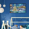 (60*40cm)Christmas Atmosphere - Crystal Rhinestone Diamond Painting