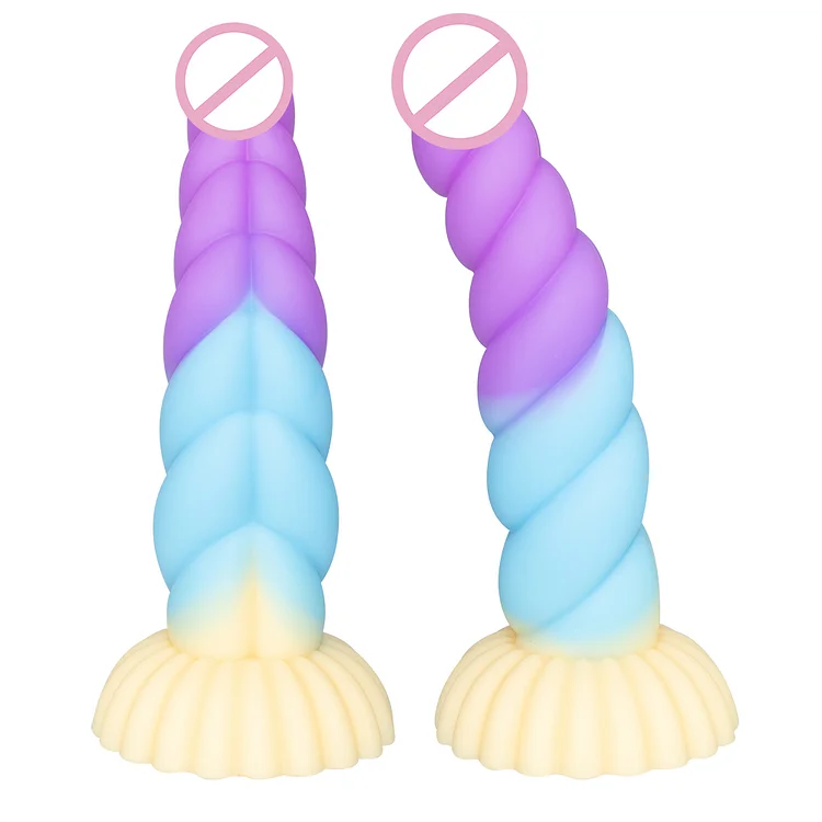 Small Hemp Rope Colored Pellet Jelly Phallus Spiral Anal Plug Vestibular Supplies
