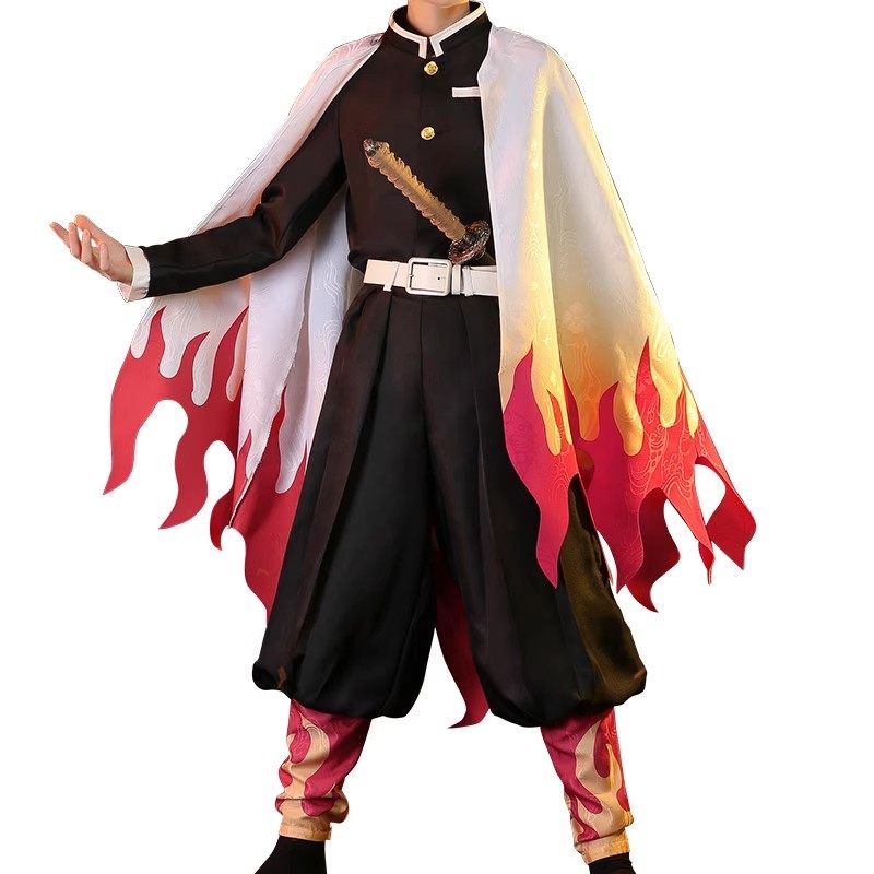 Flame Hashira​ Kyojuro Rengoku​ Cosplay Costume Outfit