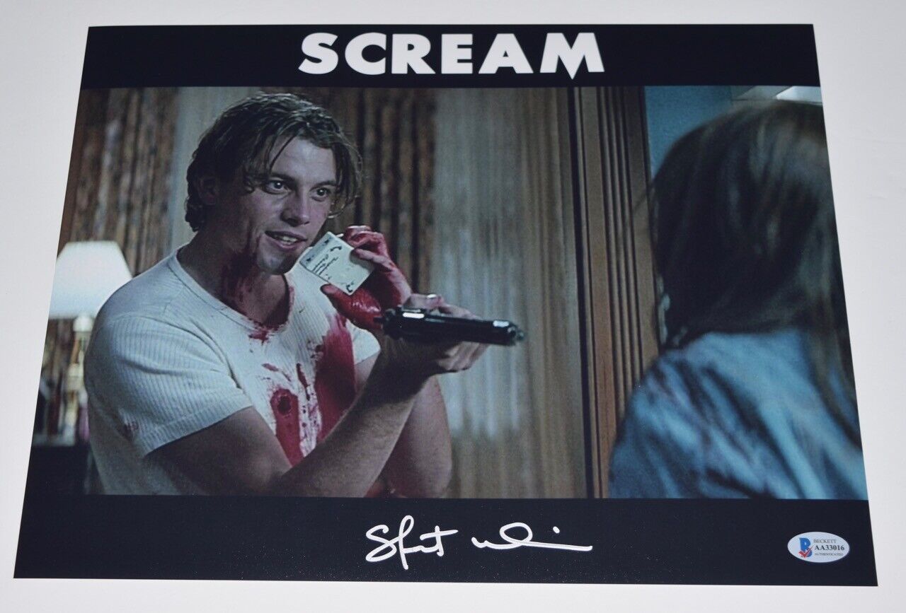 Skeet Ulrich Signed Autographed 11x14 Photo Poster painting Scream Billy Loomis Beckett COA