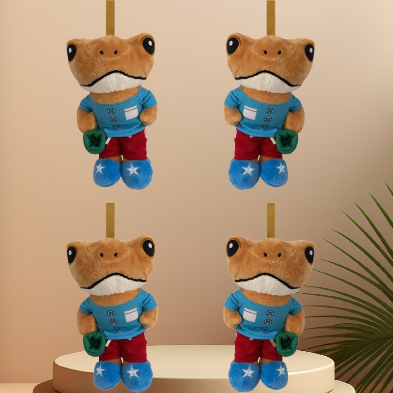 sapo concho bad bunny plush 4pcs White-Lily-Cookie-Plushies