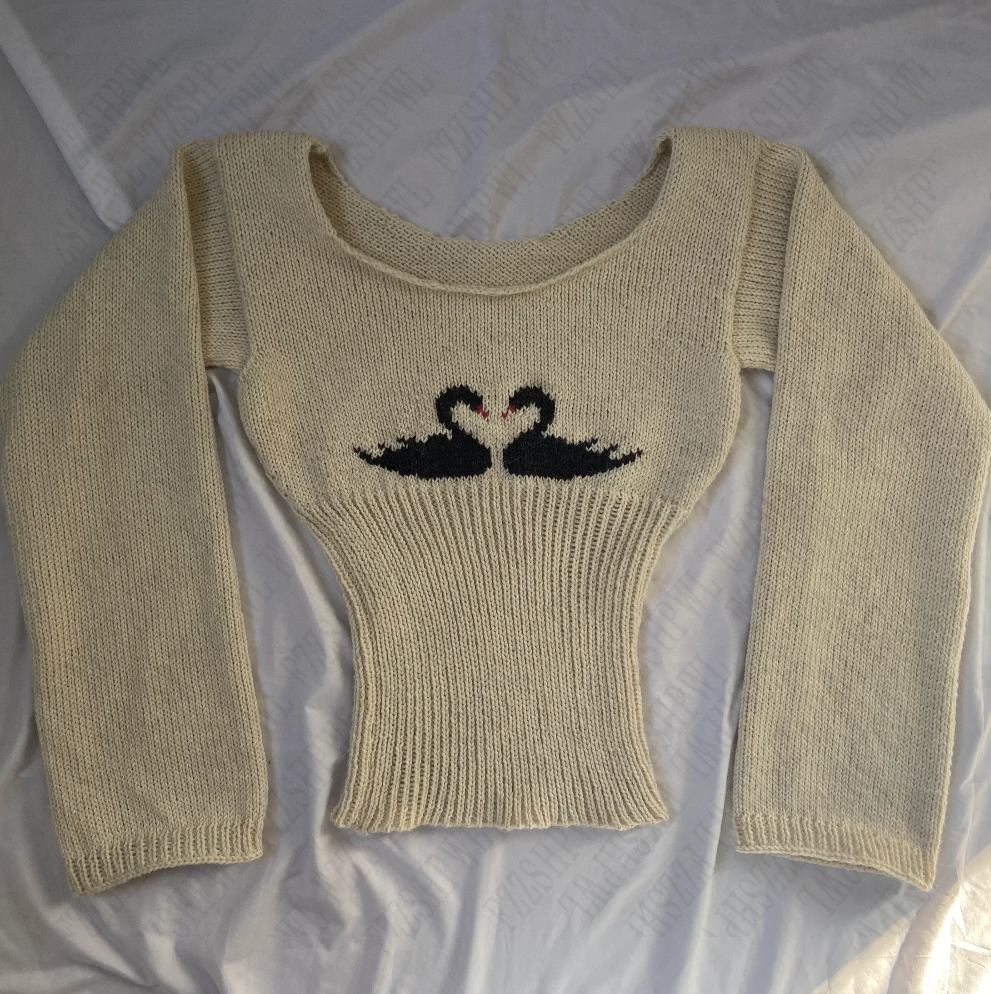 Aonga Sweet solid color women's sweater casual Aesthetic emo girls slash neck vintage fall strap chic Y2K slim long sleeve streetwear aonga