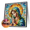 Diamond Painting-DIY Full Round Drill Stained Glass Art Madonna