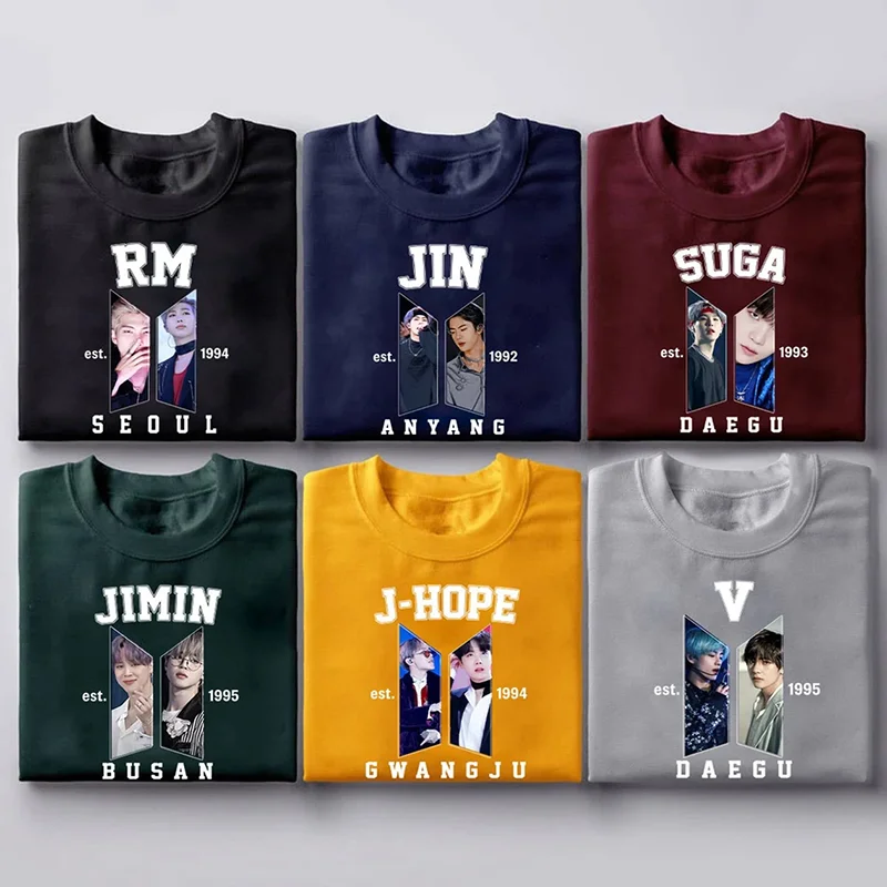  Bangtan Boys Group Members Sweater