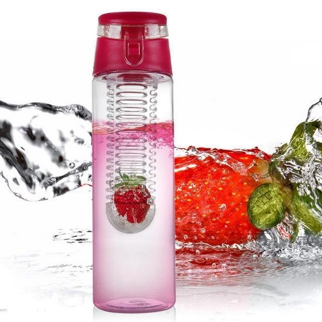 800ML Portable Outdoor Fruit Infuser Water Bottle