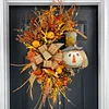 🎃Fall Halloween 49% OFF🔥Scarecrow Fall Wreath for Front Door-mysite-Adracos