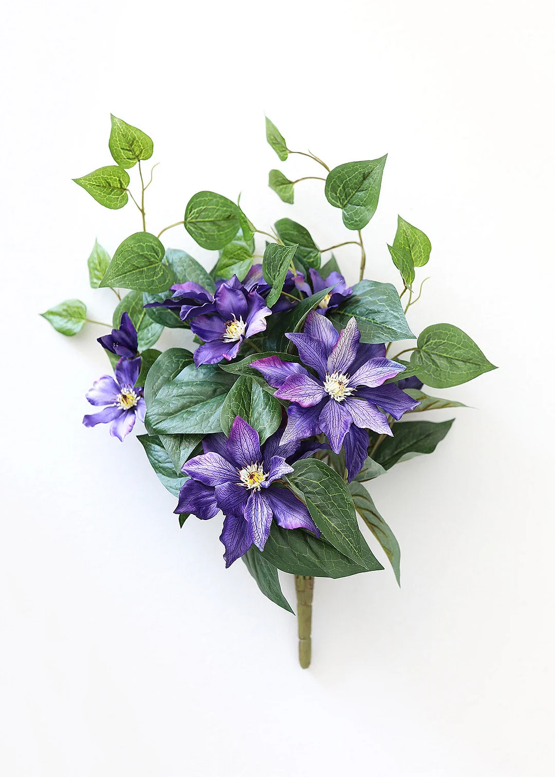 UV Protected Indoor/Outdoor Silk Clematis - 20.5"