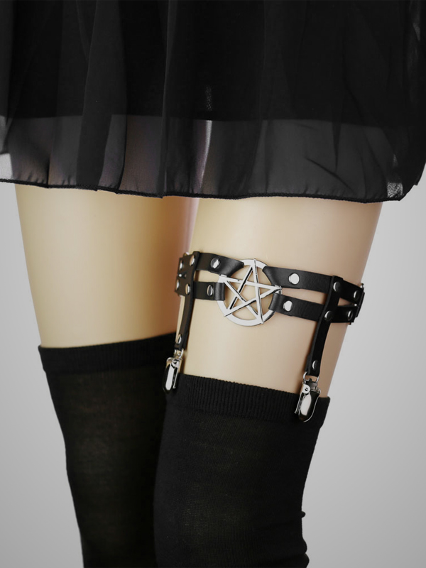 Sexy Metal Star Alloy Garter