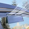 Solar Car Exhaust Fan with 3 Air Outlets Car Radiator Cooling Fan for All Cars