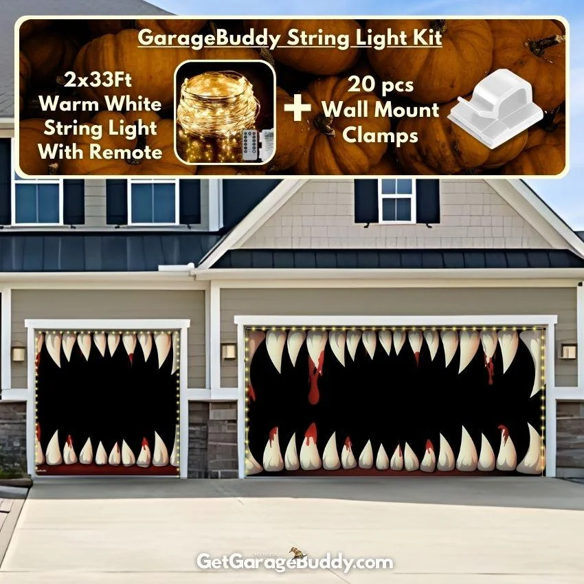 GarageBuddy Halloween Garage Door Covers