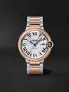 Automatic 42mm 18-Karat Rose Gold and Stainless Steel Watch, Ref. No. W2BB0034