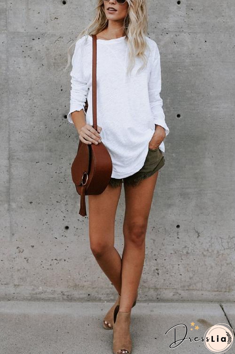 Elegant Basic Solid T-shirt
