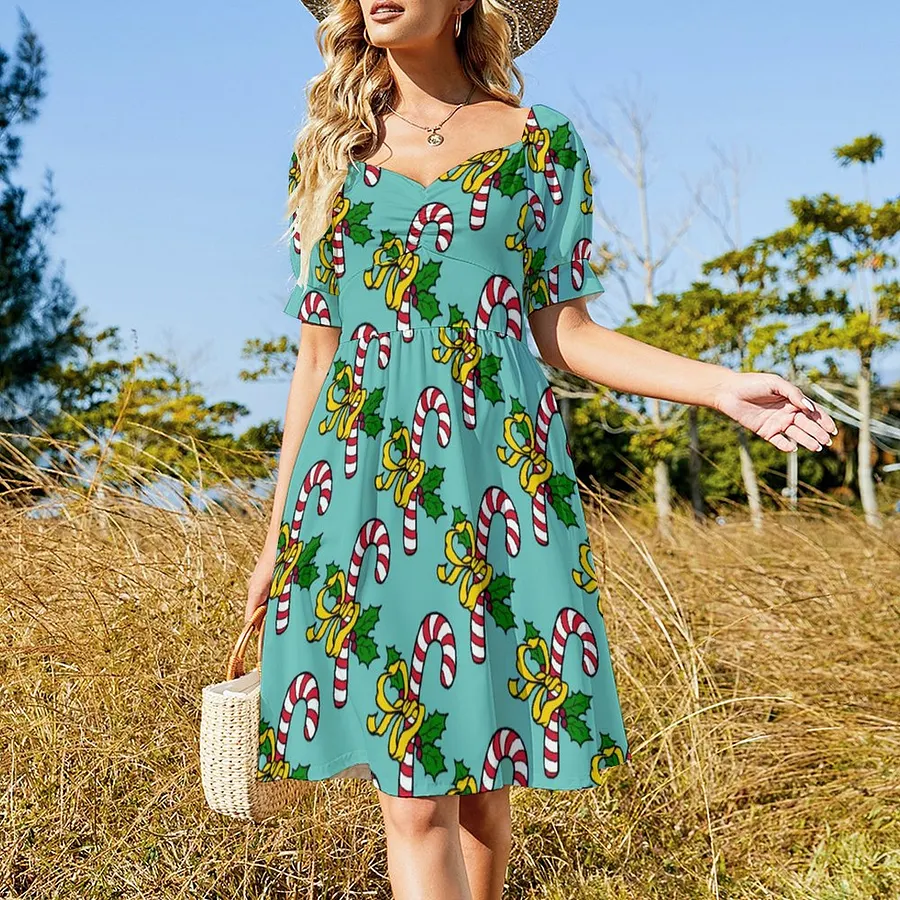 white christmas dresses Christmas Party Maxi Dress, Green Red Vintage Xmas Berries Long Spaghe –  Starcove Fashion
