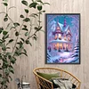 Diamond Painting-DIY Full Round Drill Snow Castle(40*60CM)