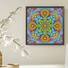 Multistyle Mandala - Peinture Diamant De Forme Sp&eacute;ciale - 30 X 30 CM