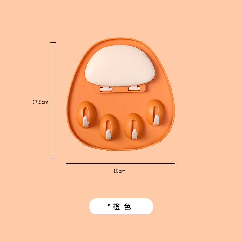 厨房免打孔锅盖架多功能收纳架创意托汤勺筷子一体收纳神器置物架-Digicat 猫电澳洲