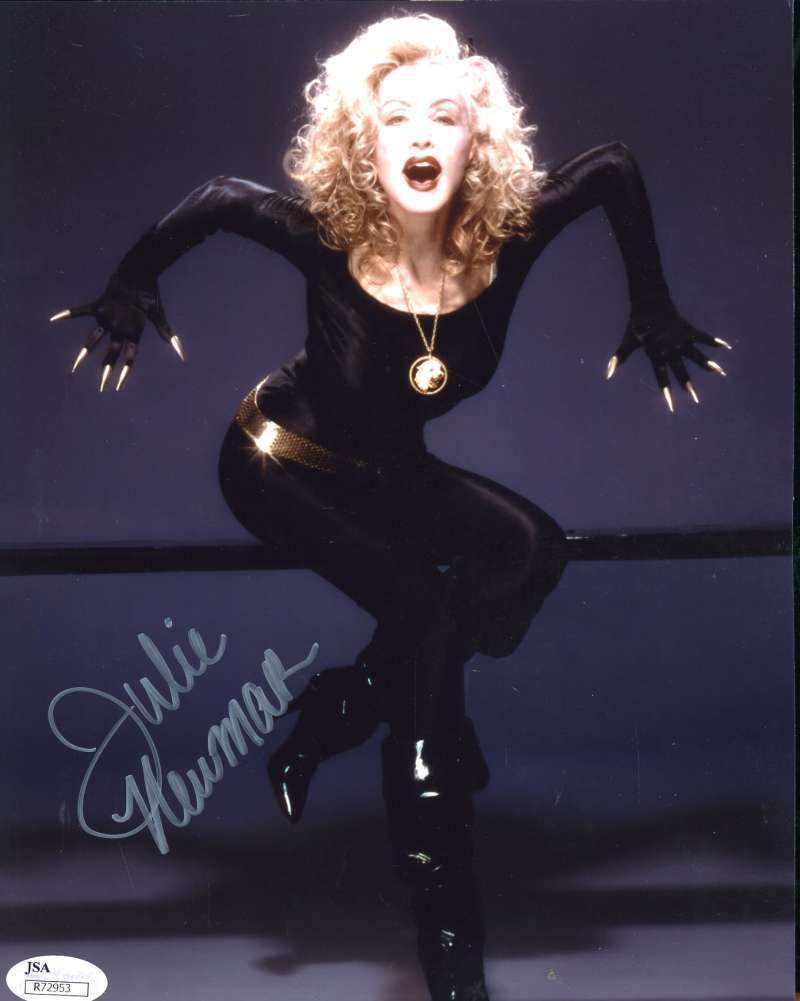 Julie Newmar Jsa Hand Signed 8x10 Photo Poster painting Authenticated Autograph