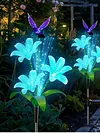 Solar Pathway Landscape Lights Decorative Solar Powered LED Lawn Light IP65 Waterproof Portable & Lightweight for Lawn Patio Yard Daily Use