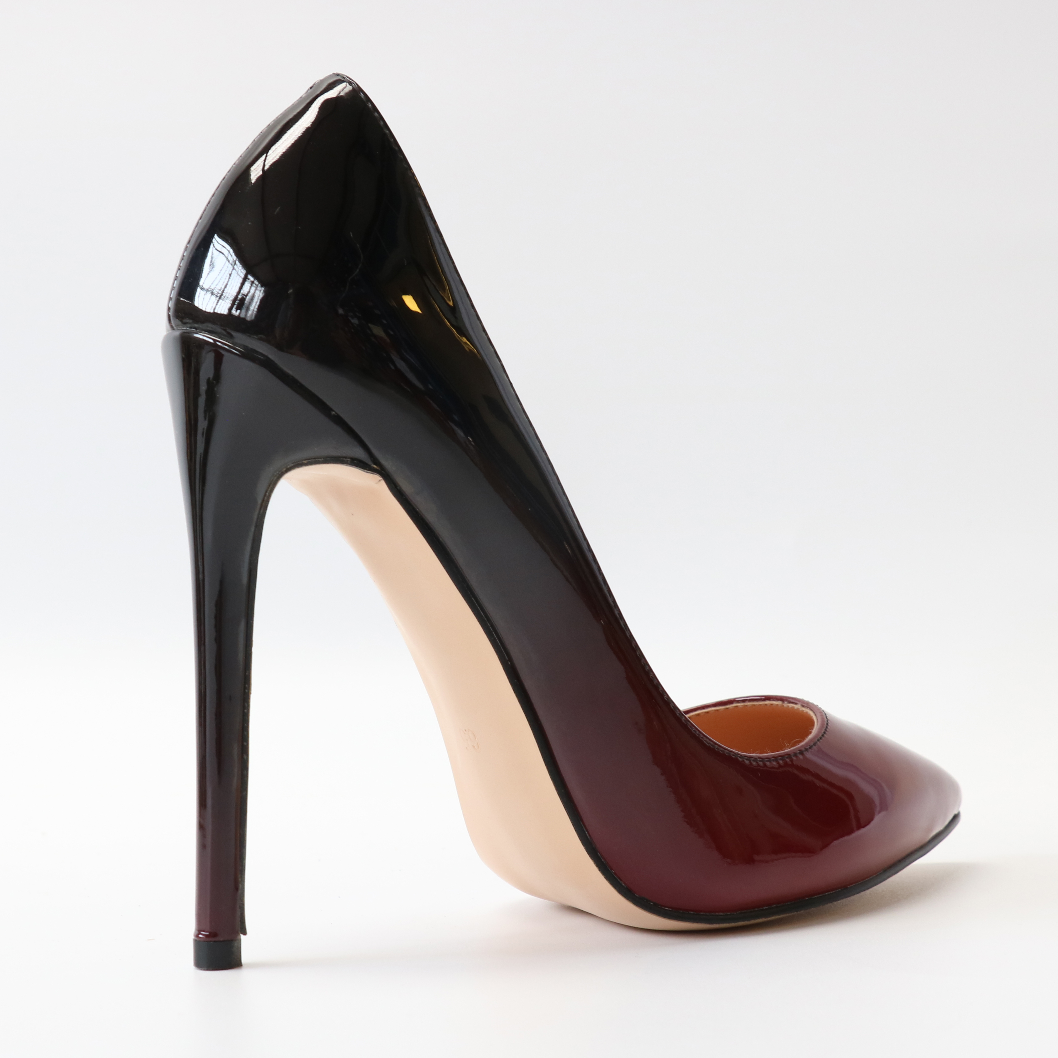 3.94" Gradient Color Heels Party Daily Pumps-vocosishoes