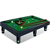Mini Billiard Table, Premium Tabletop Billiards Mini Snooker Game Set for Kids and Adults with Cues, Ball, Chalk, Rack, Brush Included