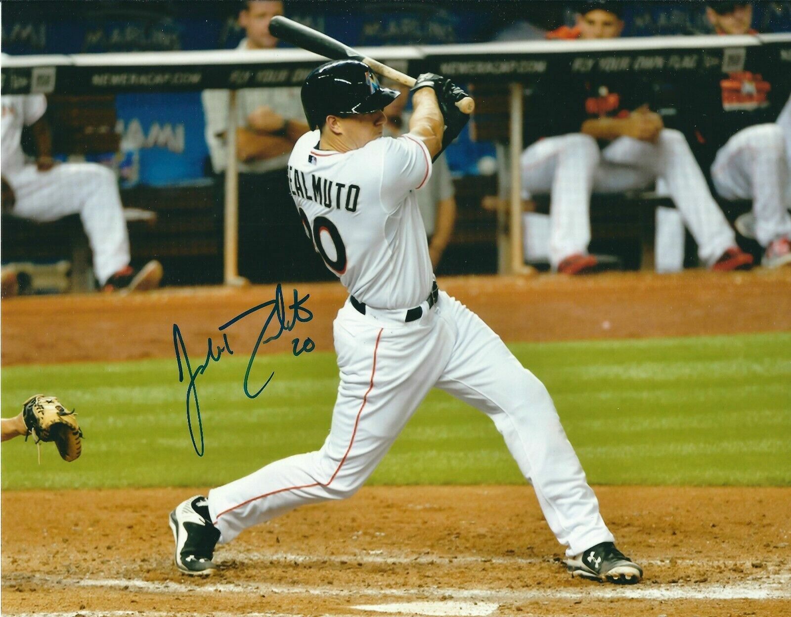 JT Realmuto Autographed Signed 8x10 Photo Poster painting ( Marlins ) REPRINT