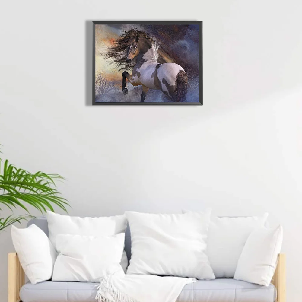 Diamond Painting - Full Round Drill - Horse(Canvas|40*30cm)