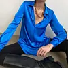 Gioiacombo&trade; Nuova camicia elegante a maniche lunghe da donna senior