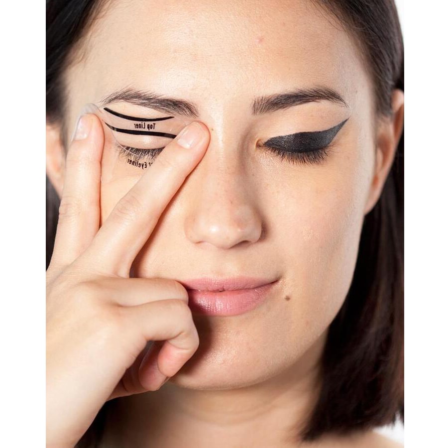 12 Piece Winged Eyeliner Stencil - Cat Eye Makeup Stencil | IFYHOME