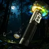 1450LM Ultra Bright Flashlight Waterproof Emergency Torch Dimmable Tent Lamp