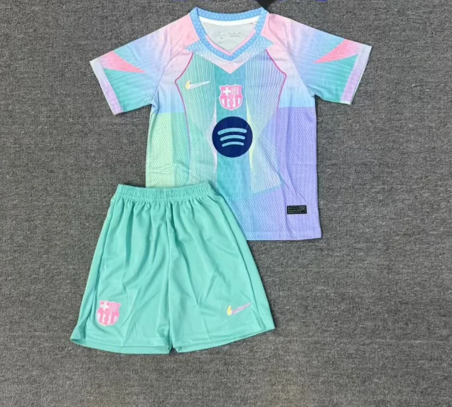 25/26 Barcelona special edition children's clothing
