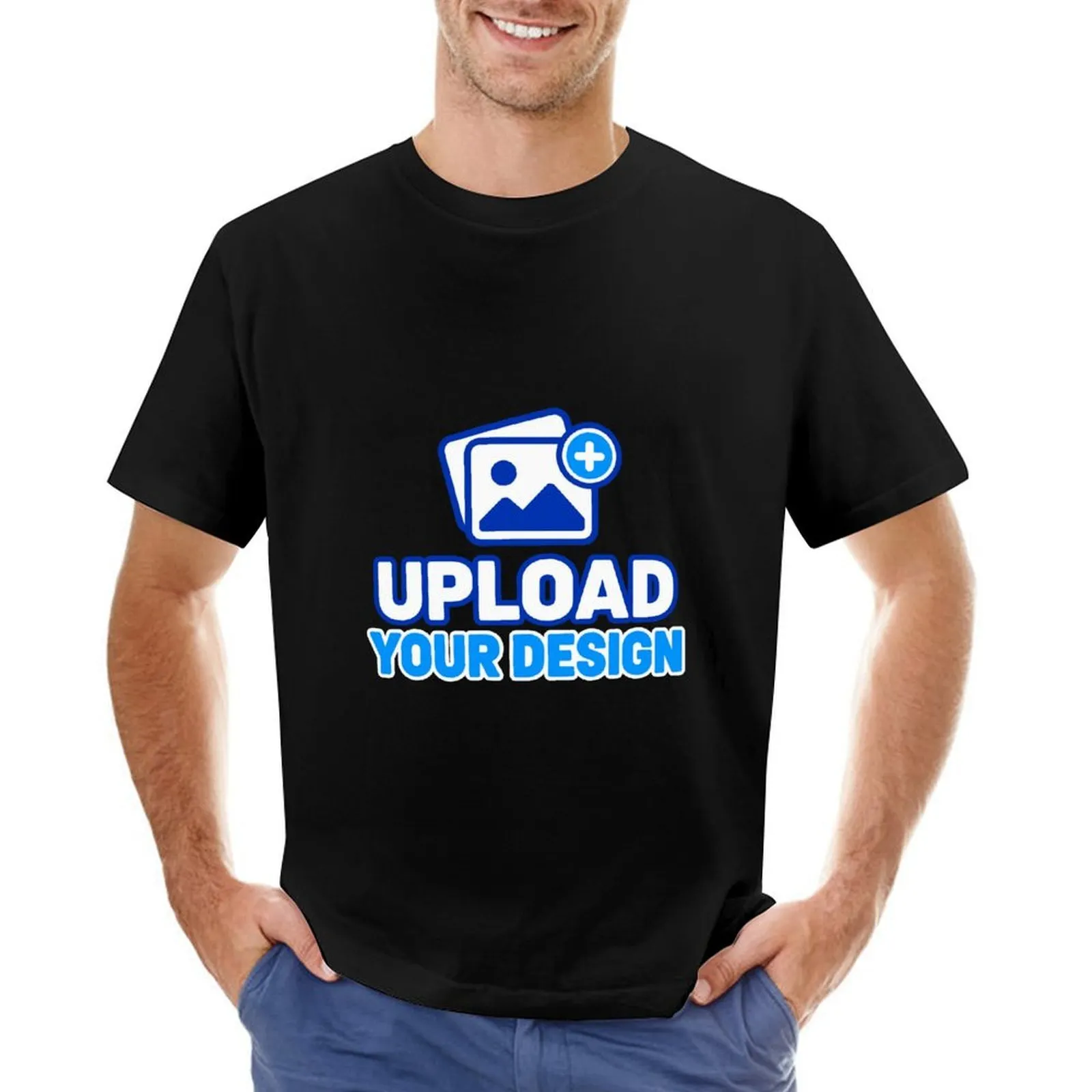 Men's T-shirt customized with your own uploaded design
