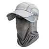 Sunscreen Fishing Sun Hat Quick Dry Sunblock Cap for Men Women Outdoor Sports