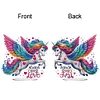 Diamond Painting Rainbow Horse Tabletop Decorations