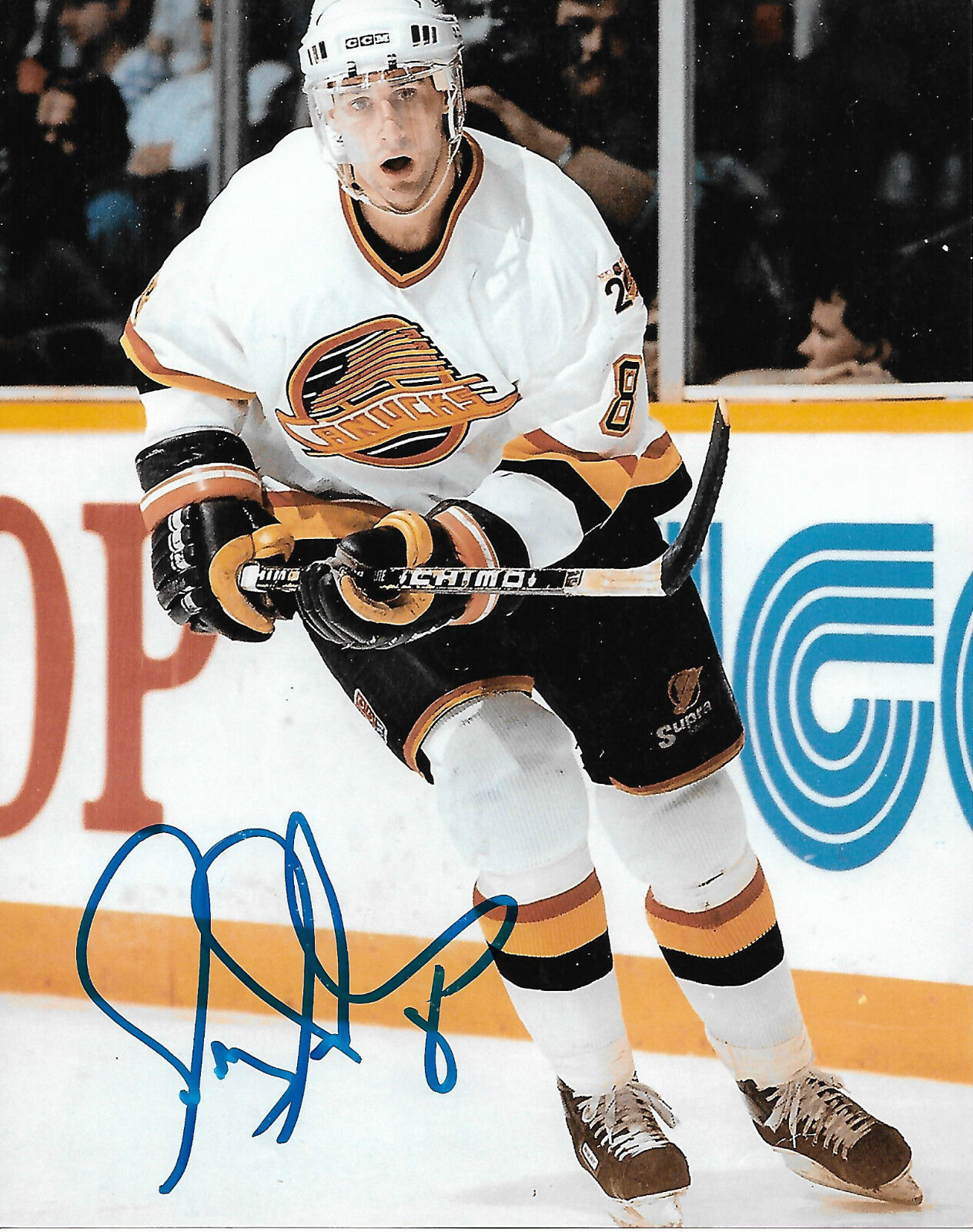 Vancouver Canucks Petri Shriko Autographed Signed 8x10 Photo Poster painting COA D