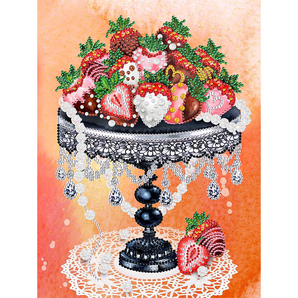 

Strawberry - Special Shaped Diamond Painting - 30*40CM, 501 Original