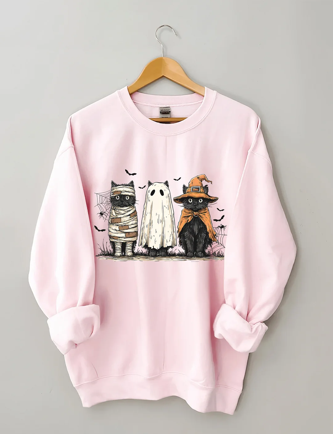 Black Cat Pumpkin Sweatshirt