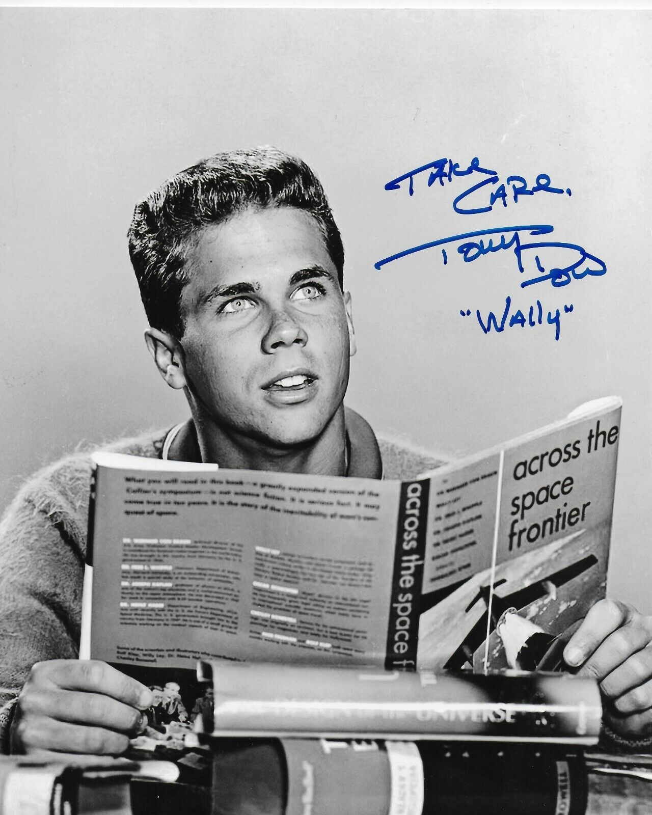 Tony Dow Leave it to Beaver Original Autographed 8X10 Photo Poster painting #11 signed @HShow