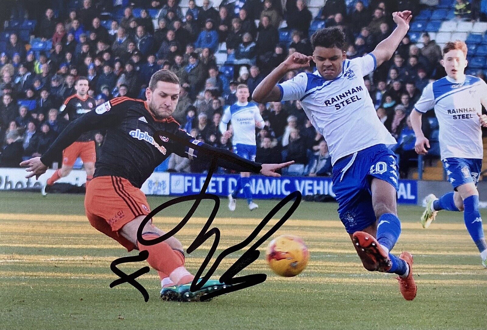 Harrison McGahey Genuine Hand Signed Bury 6X4 Photo Poster painting