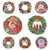 (30*30cm)Diamond Painting Crystal Christmas Wreath