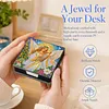 Christmas Angel DIY PU Diamond Painting Note Box with 160 Papers Memo Box