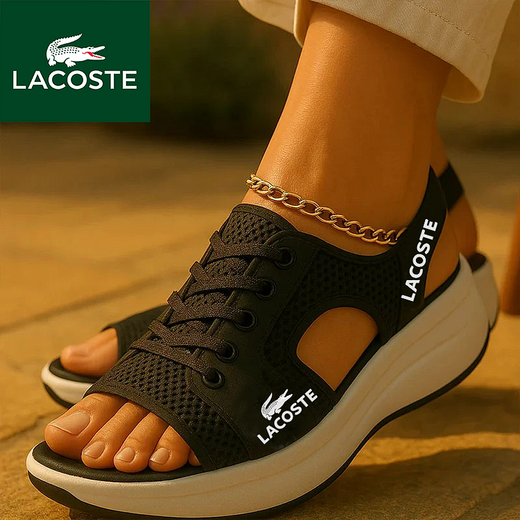 Lacoste 2025 nové šněrovací sandály pro volný čas, sportovní masáž
