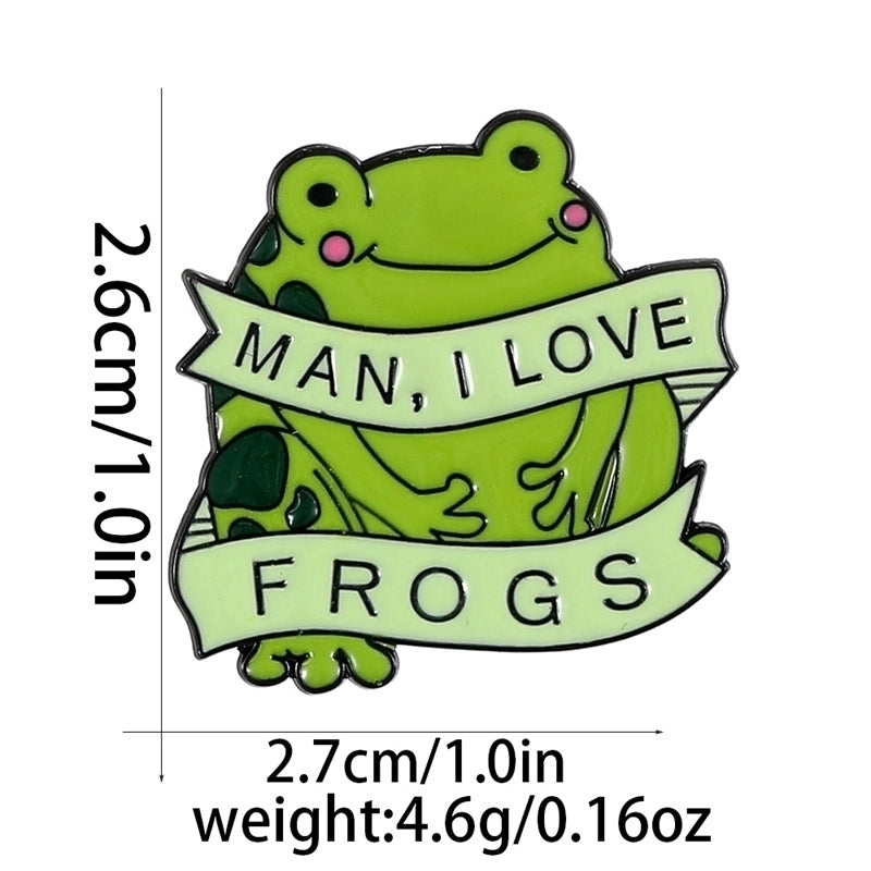 Cartoon Style Cute Animal Alloy Stoving Varnish Plating Unisex Brooches