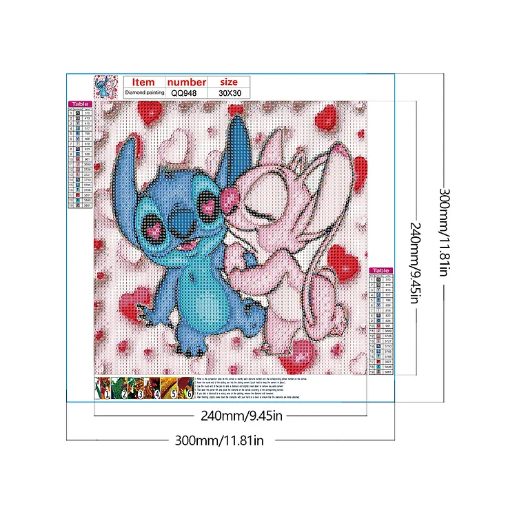 Disney Lilo And Stitch Diy Ab Drill Diamond Painting Mosaic Cartoon  Rhinestones Cross Stitch Handmade Craft Home Decor Kids Gift - Diamond  Painting Cross Stitch - AliExpress