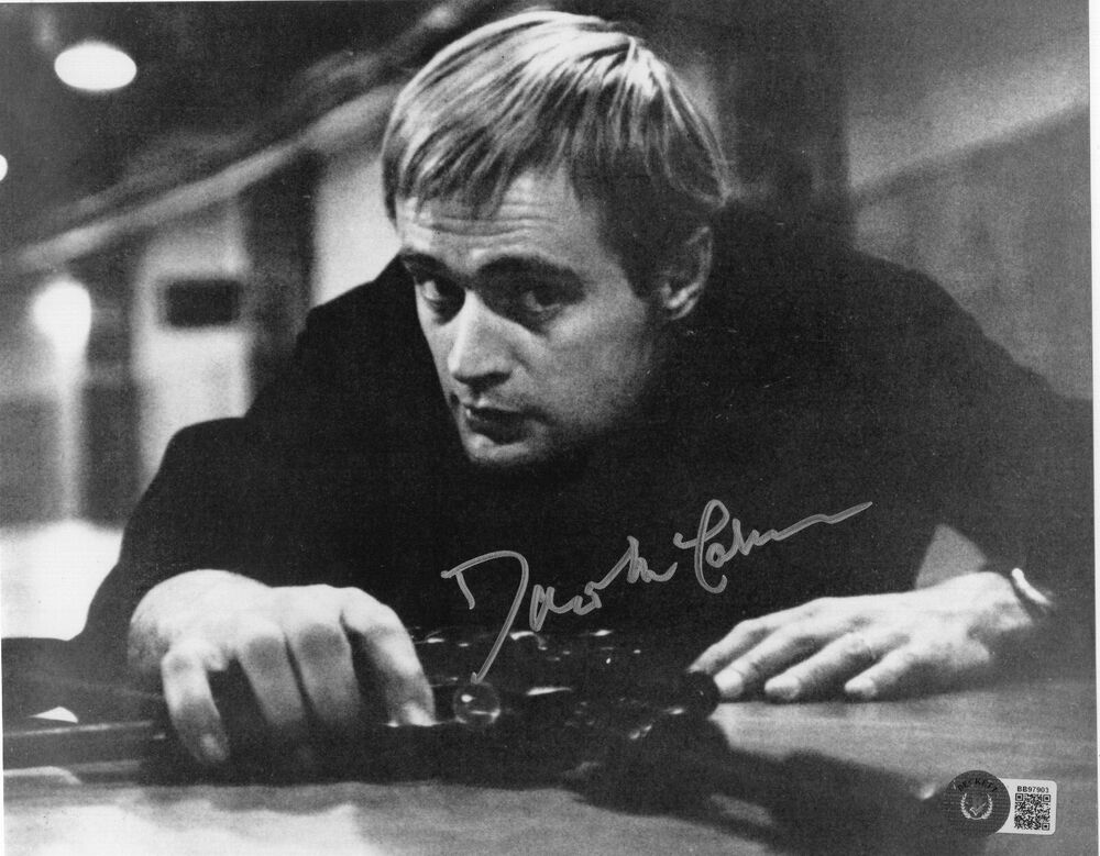 David McCallum Signed Man From U.N.C.L.E. 8x10 Photo Poster painting w/Beckett BB97903