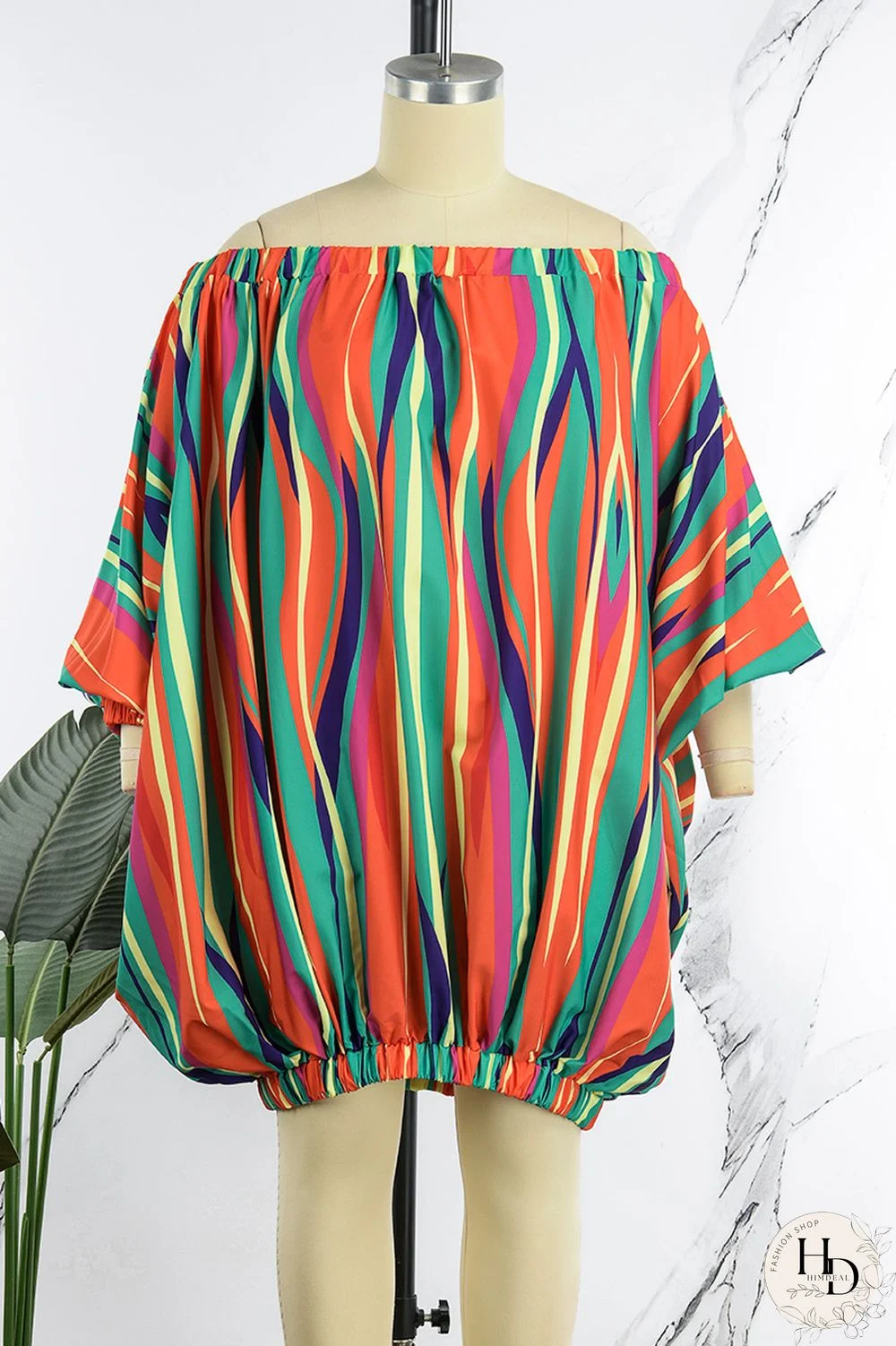 Red Green Casual Sweet Cute Simplicity Not Positioning Printed Basic Printing Off the Shoulder Ball Gown Dresses