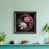 Lotus-11CT Stamped Cross Stitch Kit(40*40cm)
